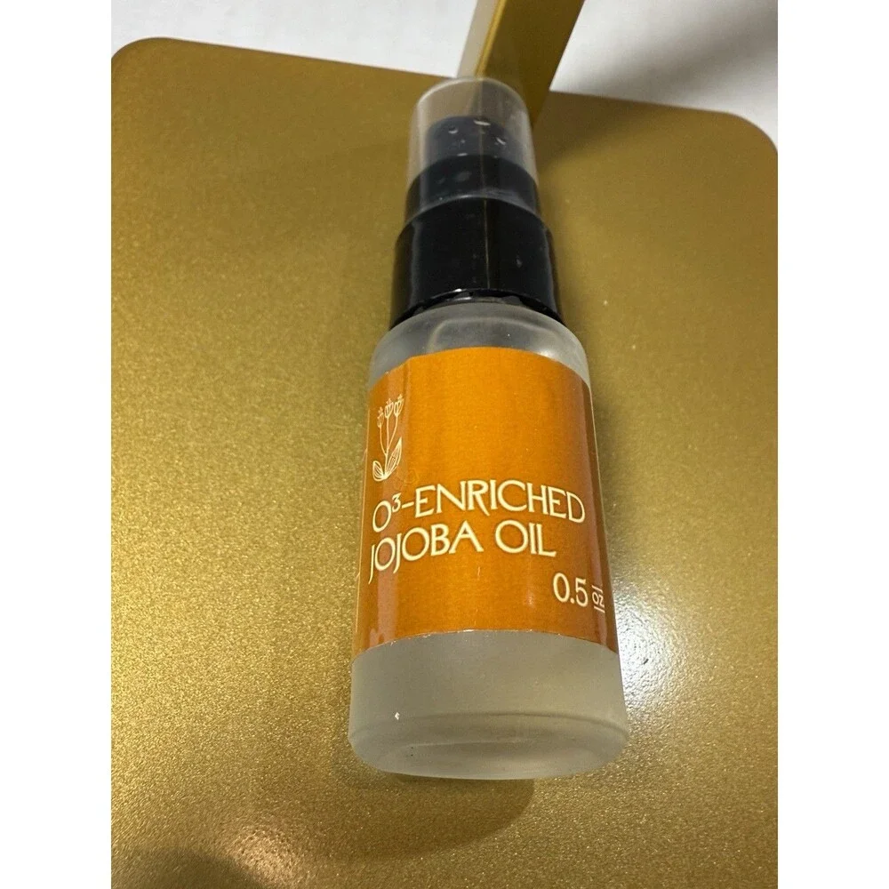 O3-Enriched Jojoba Oil Oxygen-Rich Treatment Oil‎ 0.5 Oz Organic New